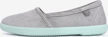 Walk In Pitas Espadrillo 'Camping' värissä harmaa: etupuoli