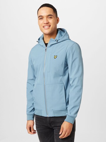 Geacă de primăvară-toamnă de la Lyle & Scott pe albastru: față