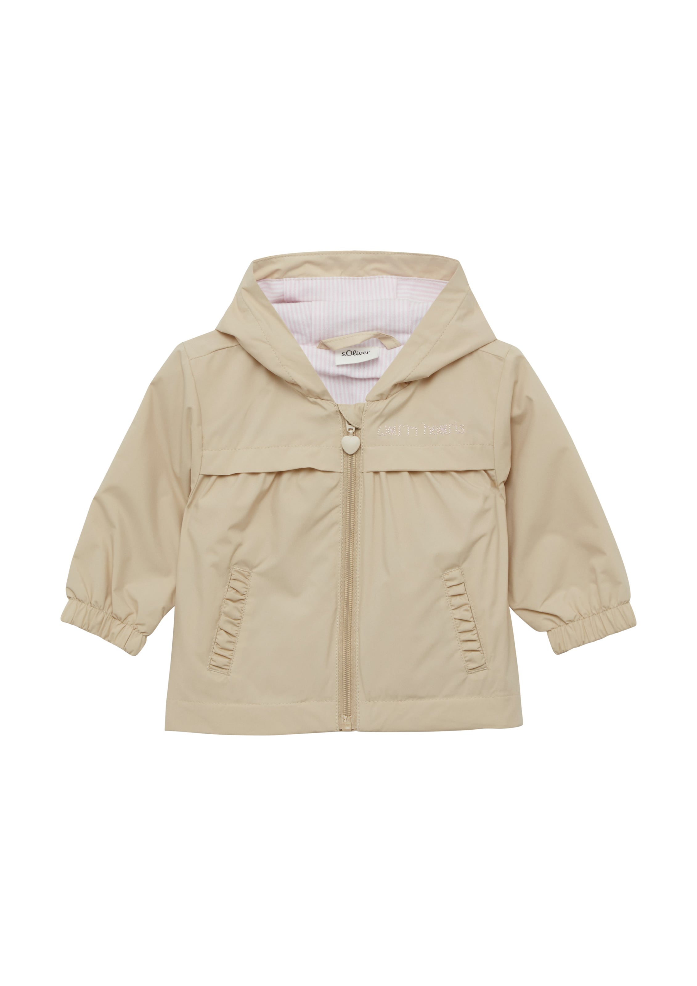 s.Oliver Tussenjas in Beige: voorkant
