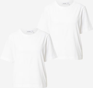 WEEKDAY T-Shirt in Weiß: predná strana