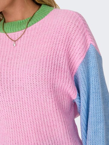 ONLY Pullover 'ONLManna' in Pink