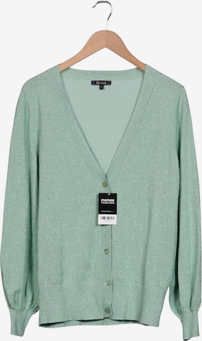 King Louie Strickjacke XL in Grün: Vorderseite