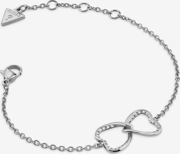GUESS Bracelet 'Mon Amour' in Silver: front