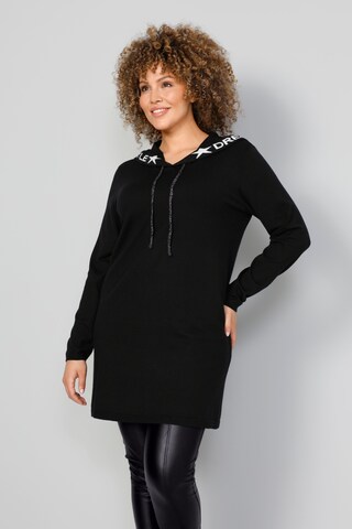 MIAMODA Sweater in Black: front