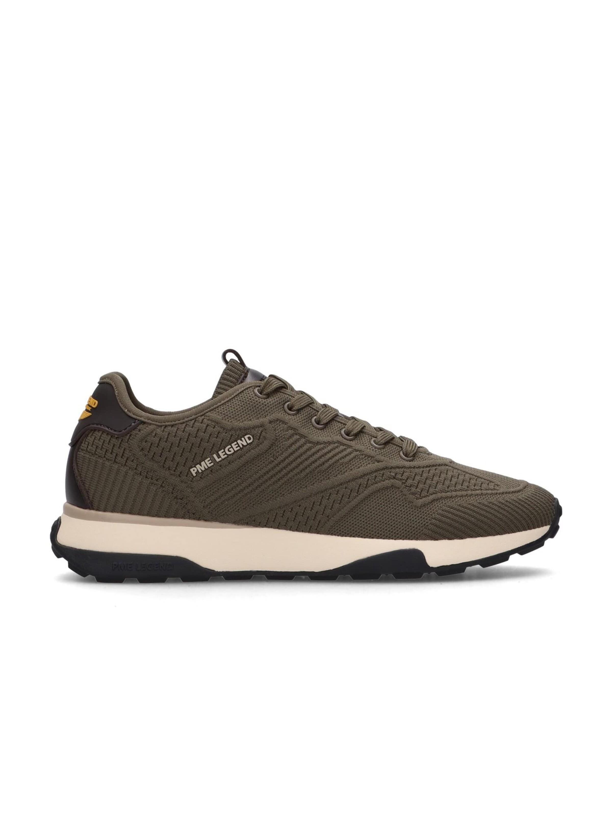 PME Legend Låg sneaker 'Latch sneaker in 3D knit' i grön: framsida
