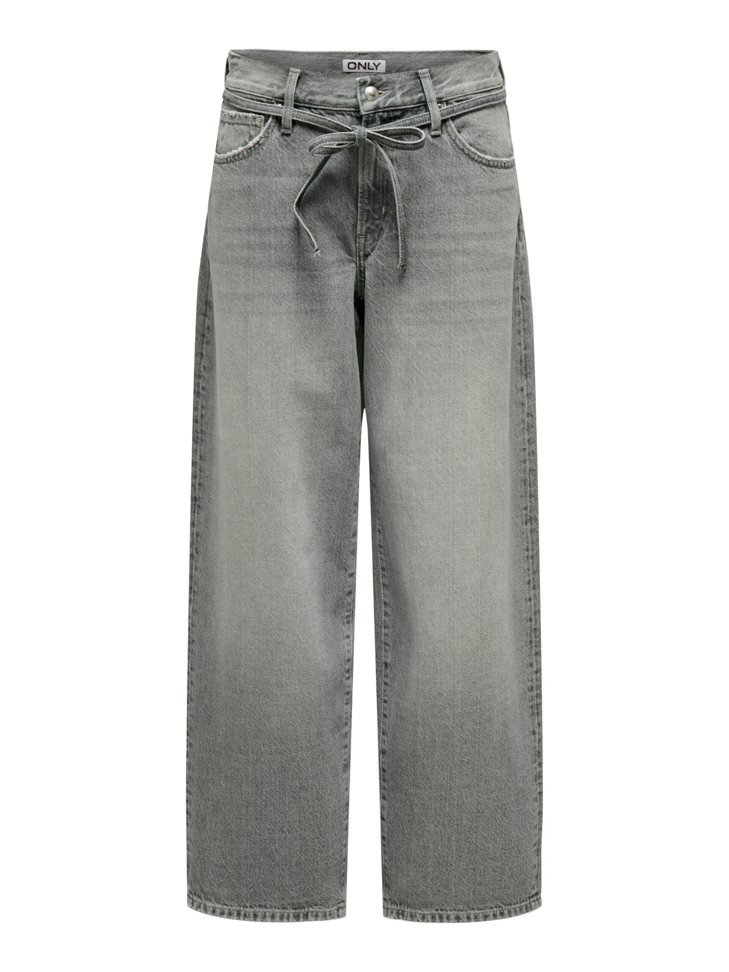 Regular Pantalon 'ONLY - Dames broek' ONLY en gris : devant