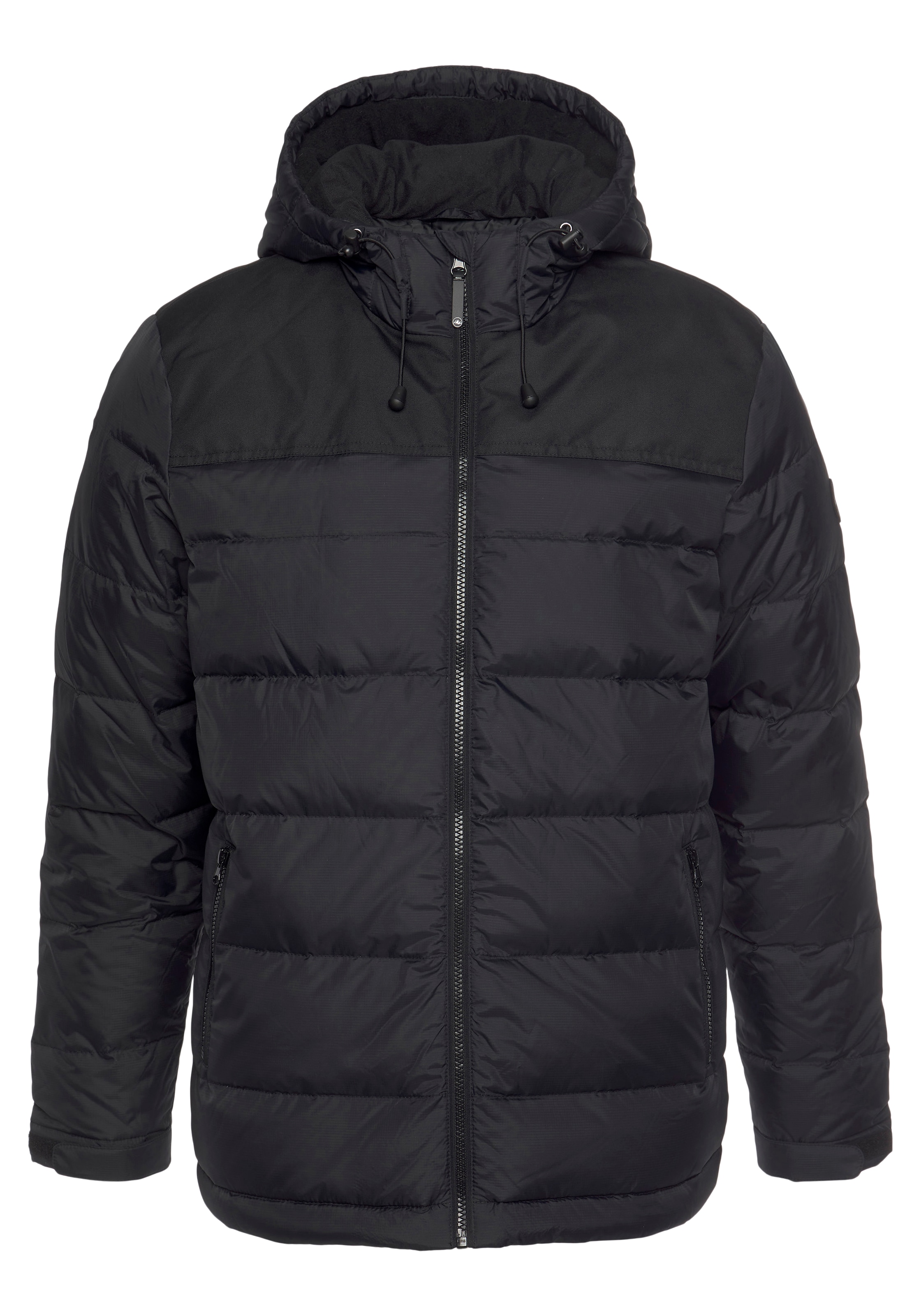 POLARINO Performance Jacket in Black: front