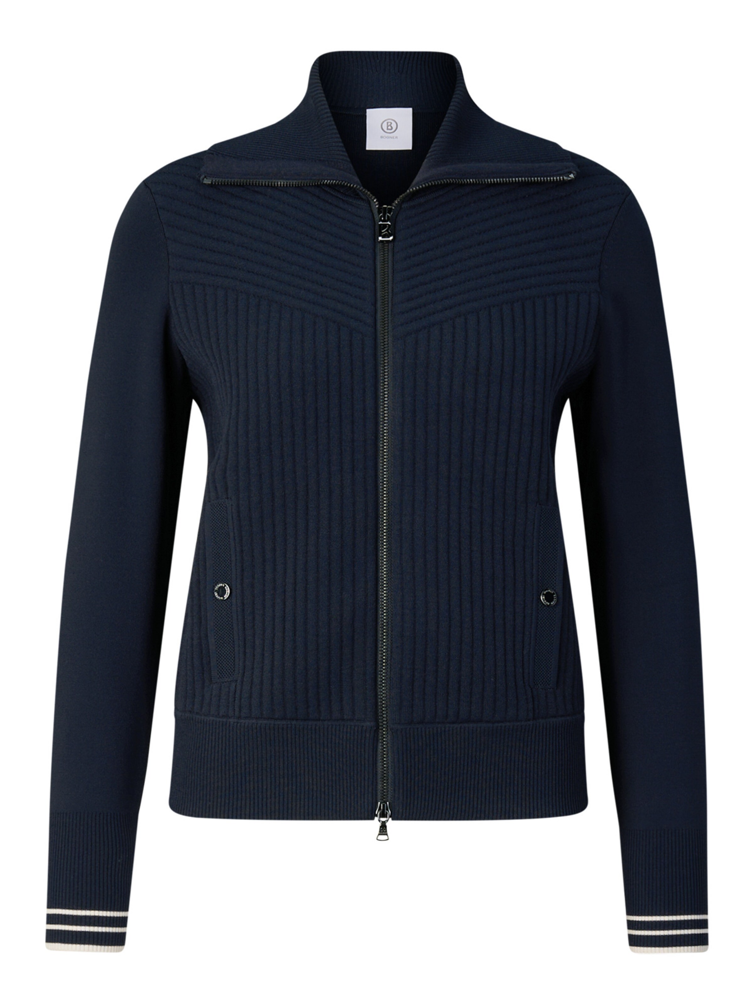 BOGNER Strickjacke 'Jana ' in Blau: Vorderseite