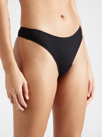 Lindex - Tanga 'Nova' em preto: frente