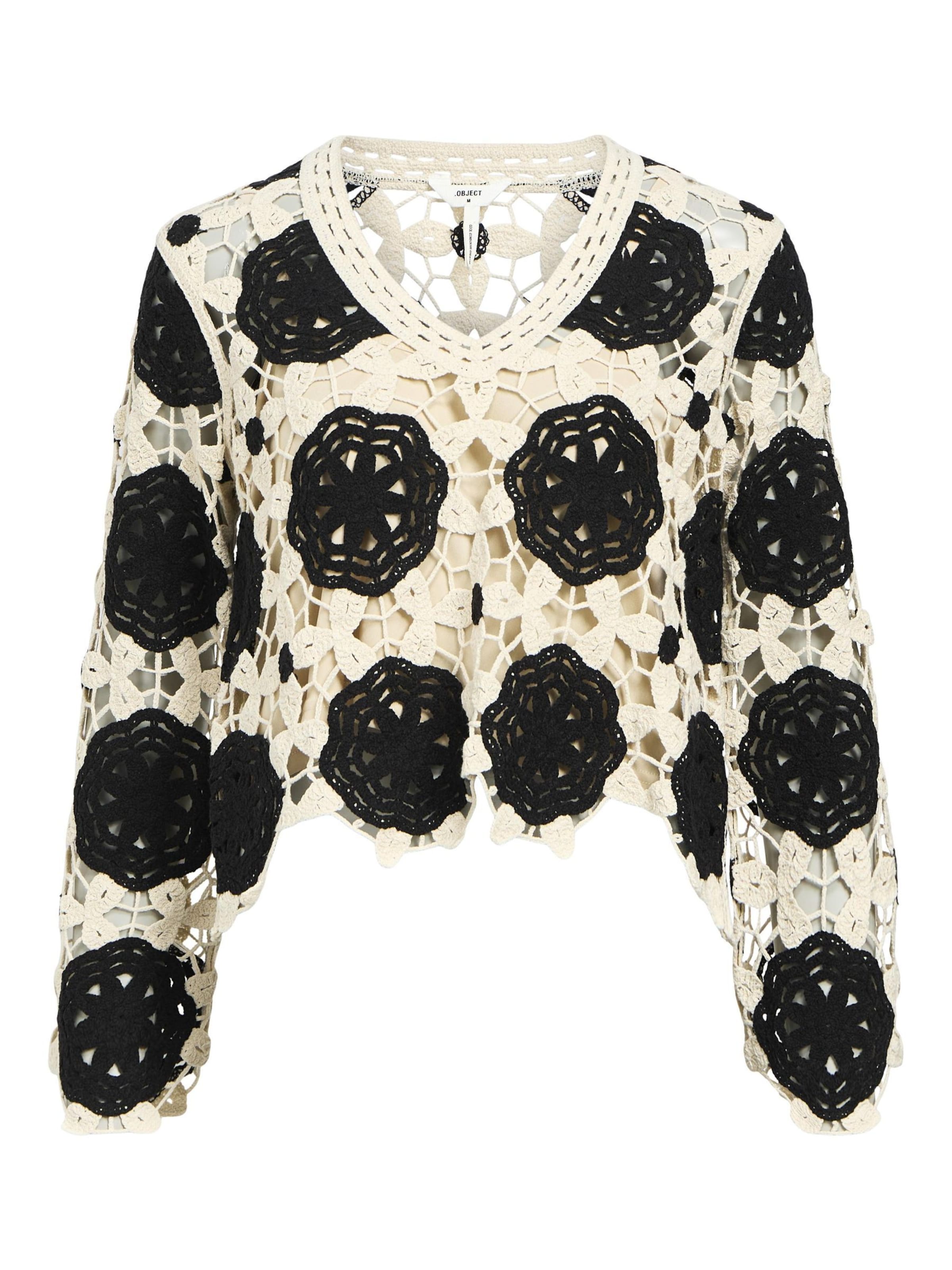 OBJECT Πουλόβερ 'OBJElena' σε μπεζ: μπροστά