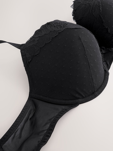 Next Balconette Rinnahoidja, värv must