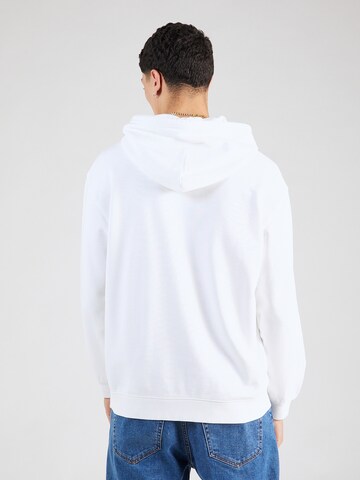 Coupe regular Sweat-shirt 'Relaxed Graphic Hoodie' LEVI'S ® en blanc