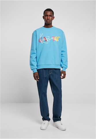 Sweat-shirt Karl Kani en bleu