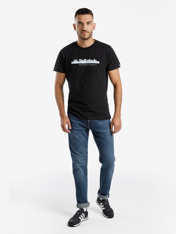 T-Shirt ' Dots Sports ' SPITZBUB en noir