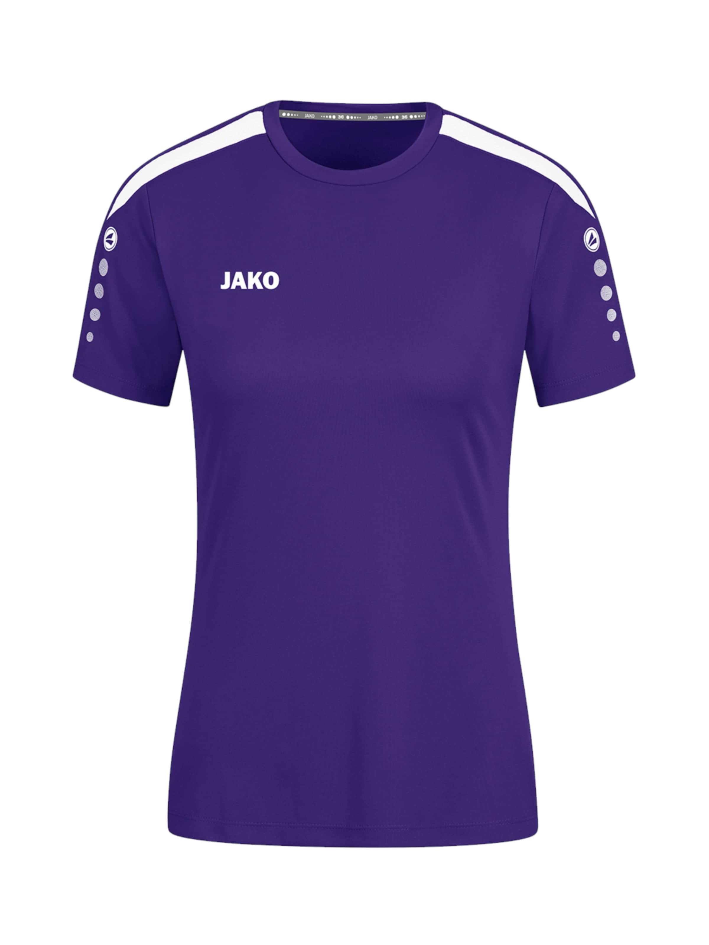 JAKO Performance Shirt 'Power' in Purple: front
