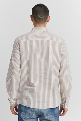 INDICODE JEANS Regular fit Button Up Shirt 'Hanko' in Beige