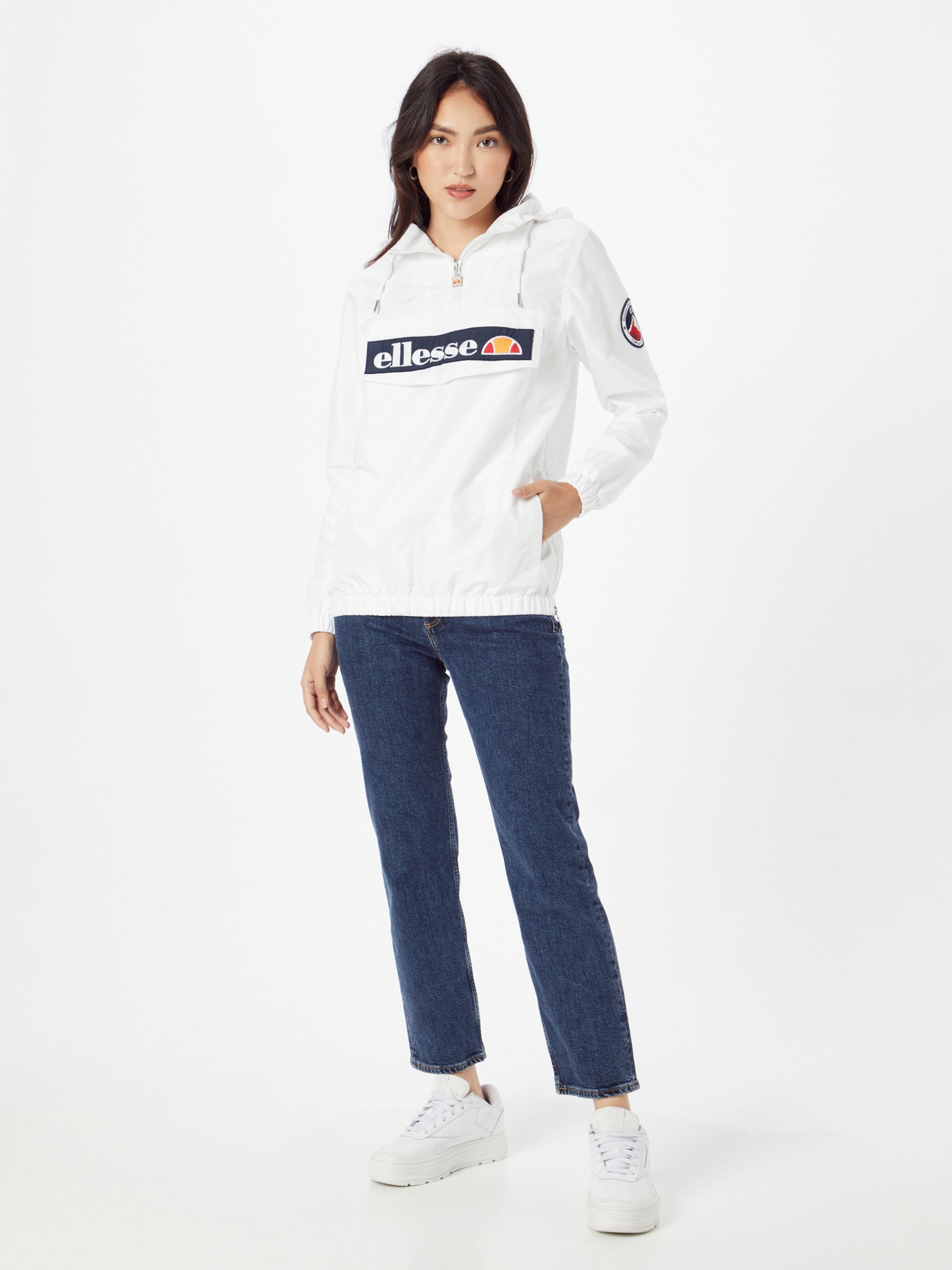 ELLESSE Between Season Jacket Montez in White ABOUT YOU