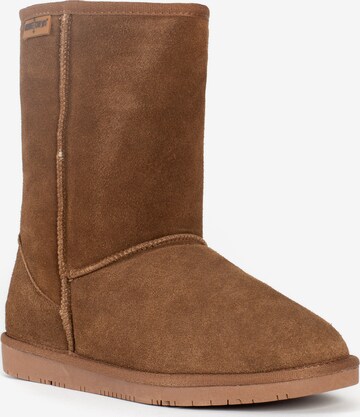 Minnetonka Snöboots 'Olympia' i beige