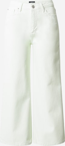 Trendyol Wide leg Jeans in Groen: voorkant