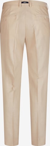 Regular Pantalon à plis HECHTER PARIS en beige