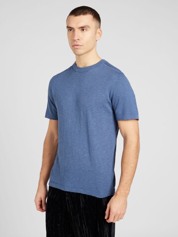 Pull-over 'BERG' SELECTED en bleu : devant