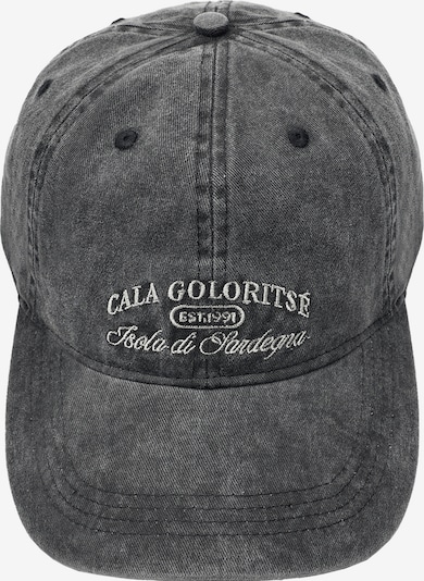 Pull&Bear Lippalakki värissä harmaa denim / valkoinen, Tuotenäkymä