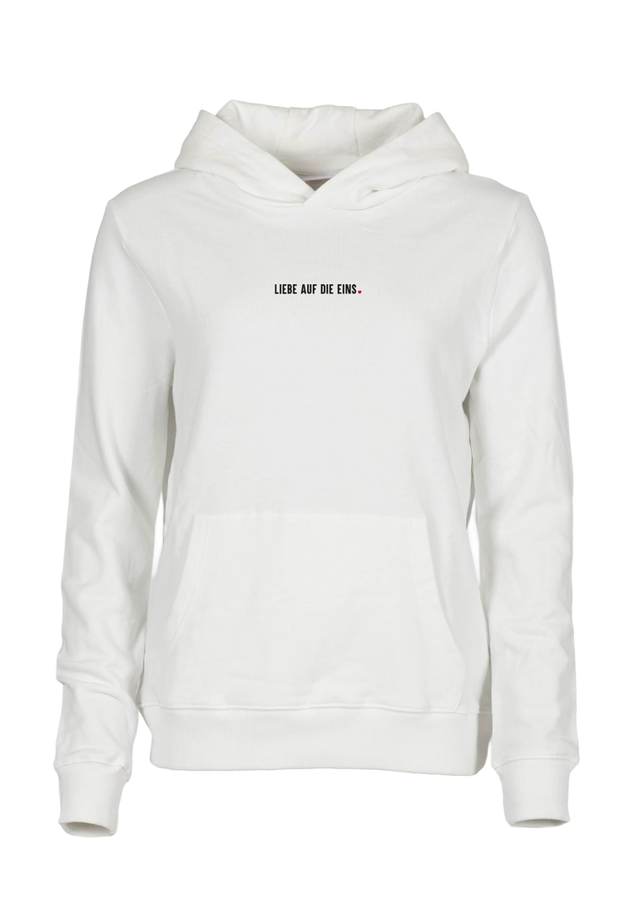 Kleinigkeit Sweatshirt 'Görls' in White: front