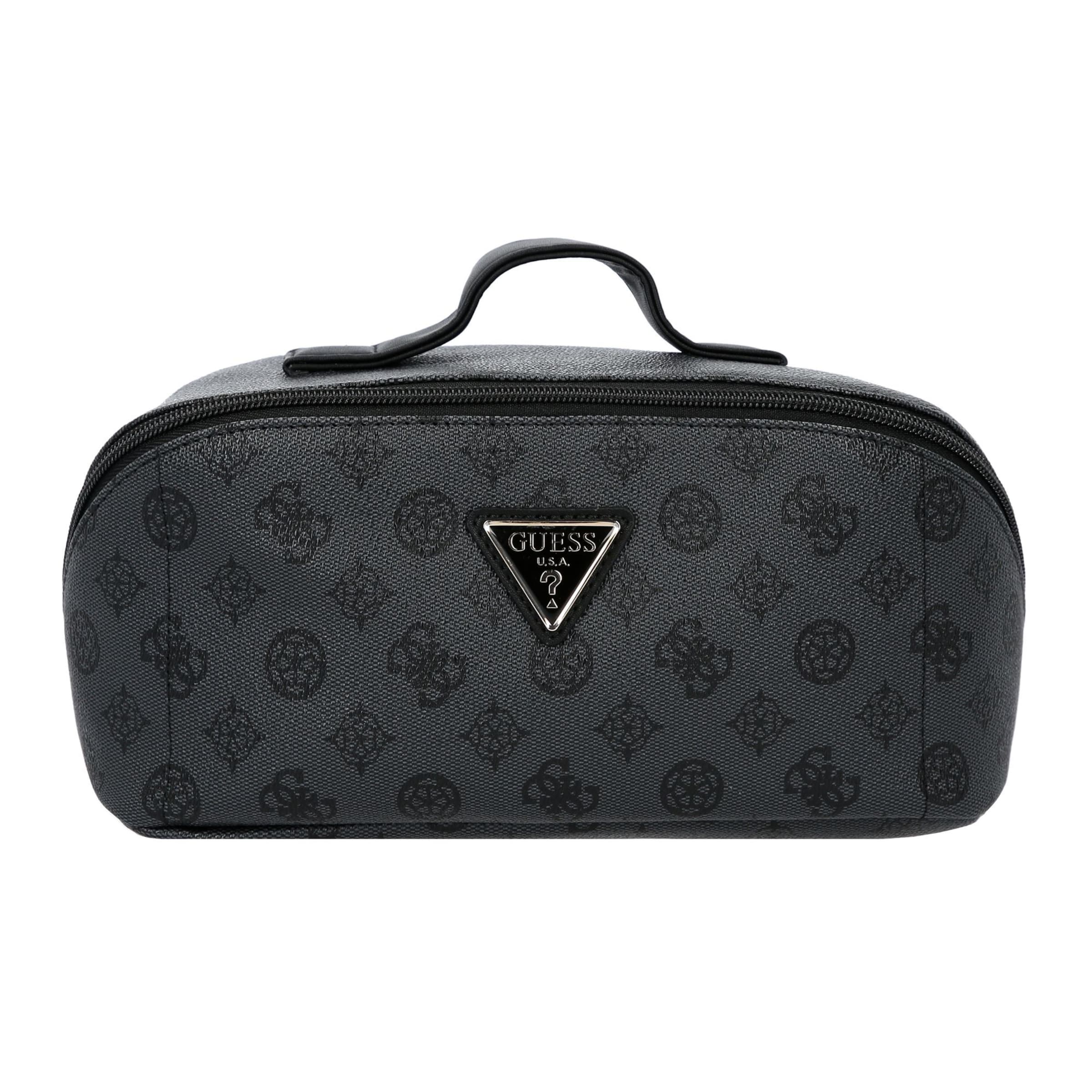 GUESS Toilettas 'Wilder' in Zwart: voorkant