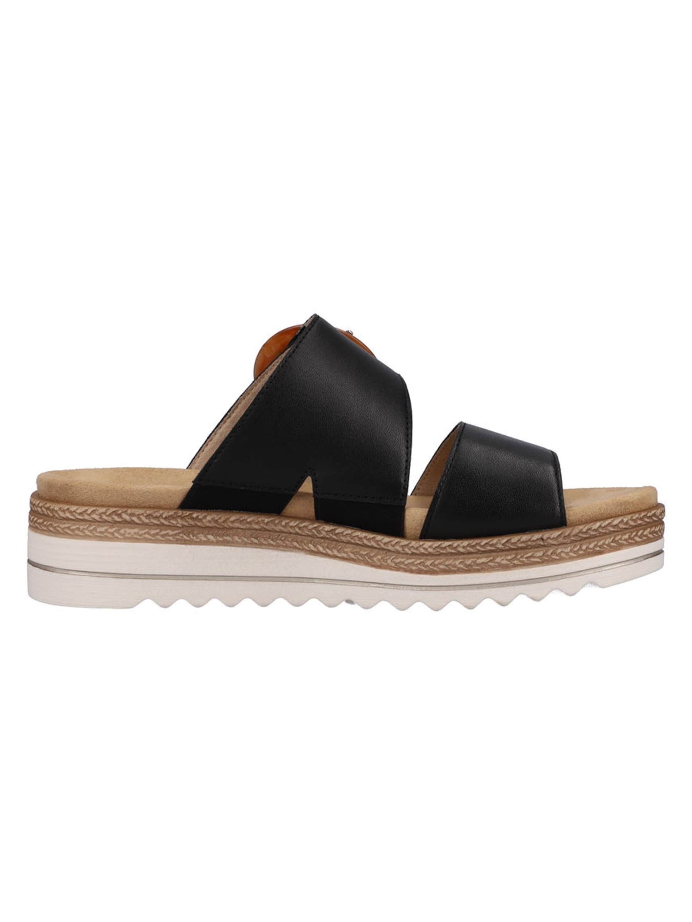 REMONTE Pantolette 'Basic'‌ in Schwarz