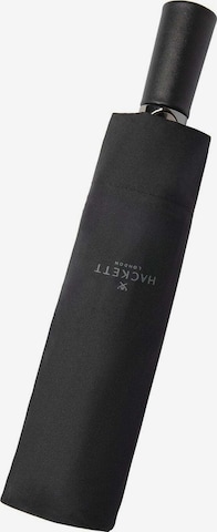 Parapluie Hackett London en noir : devant