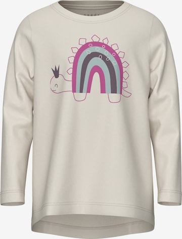 T-Shirt 'NMFVIOLET' NAME IT en beige : devant