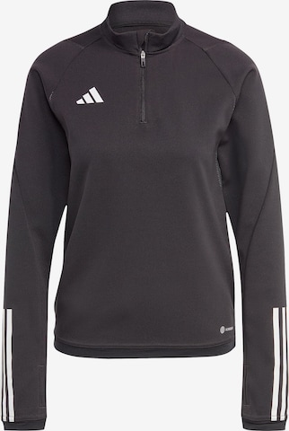 ADIDAS PERFORMANCE Functioneel shirt 'Tiro 23 TR' in Zwart: voorkant