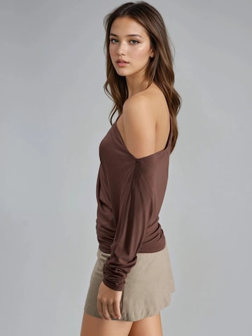 Busem Blouse in Bruin