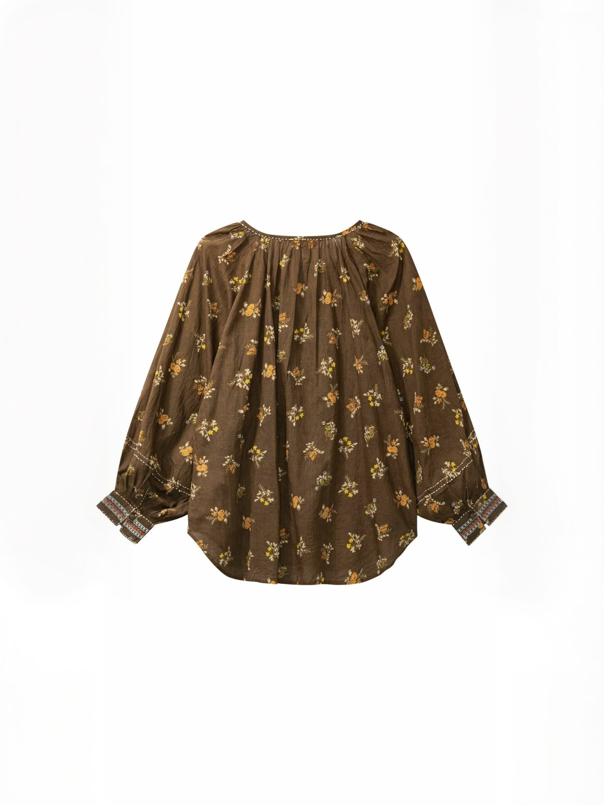 Odd Molly Shirt ' Beautiful ' in Bruin: terug