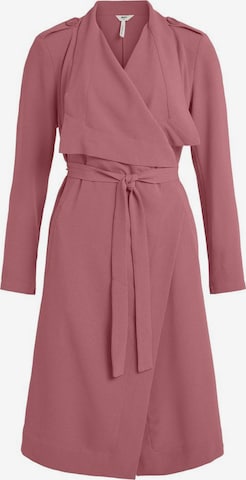 Manteau mi-saison OBJECT en rose : devant