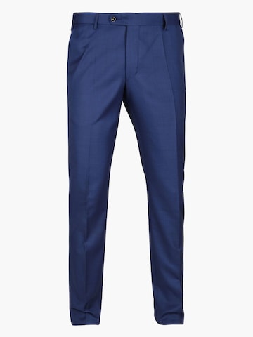 Suitable Regular Trousers with creases 'Evans' in Blue: front