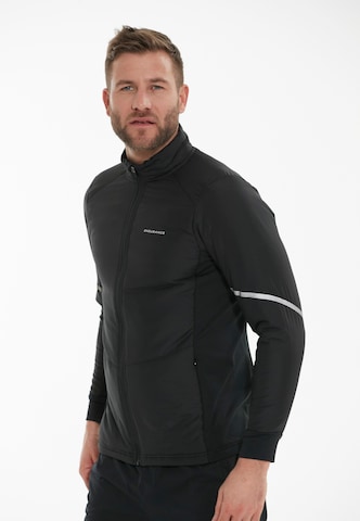 ENDURANCE Athletic Jacket 'Parken' in Black: front