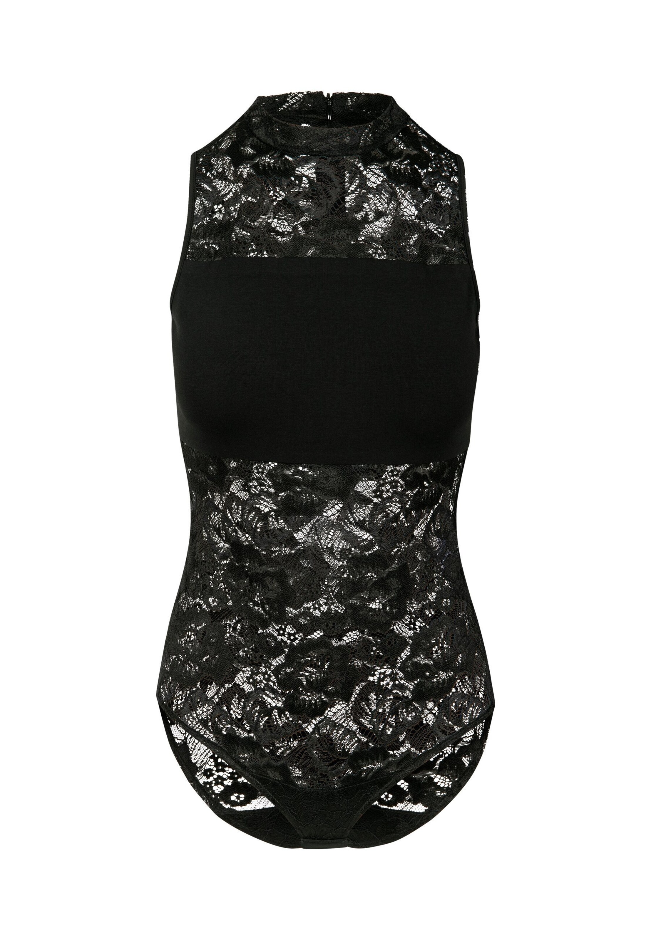 Urban Classics Koszula body w kolorze czarny