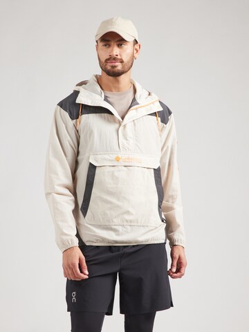 Veste outdoor 'Challenger' COLUMBIA en marron : devant