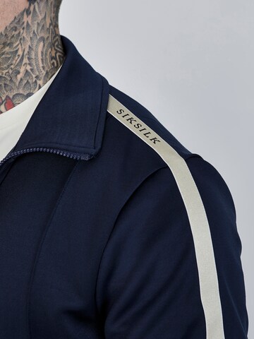 Veste de survêtement SikSilk en bleu