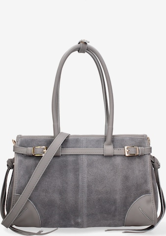 Borsa a spalla 'Novara Ultra' di Gave Lux in grigio: frontale