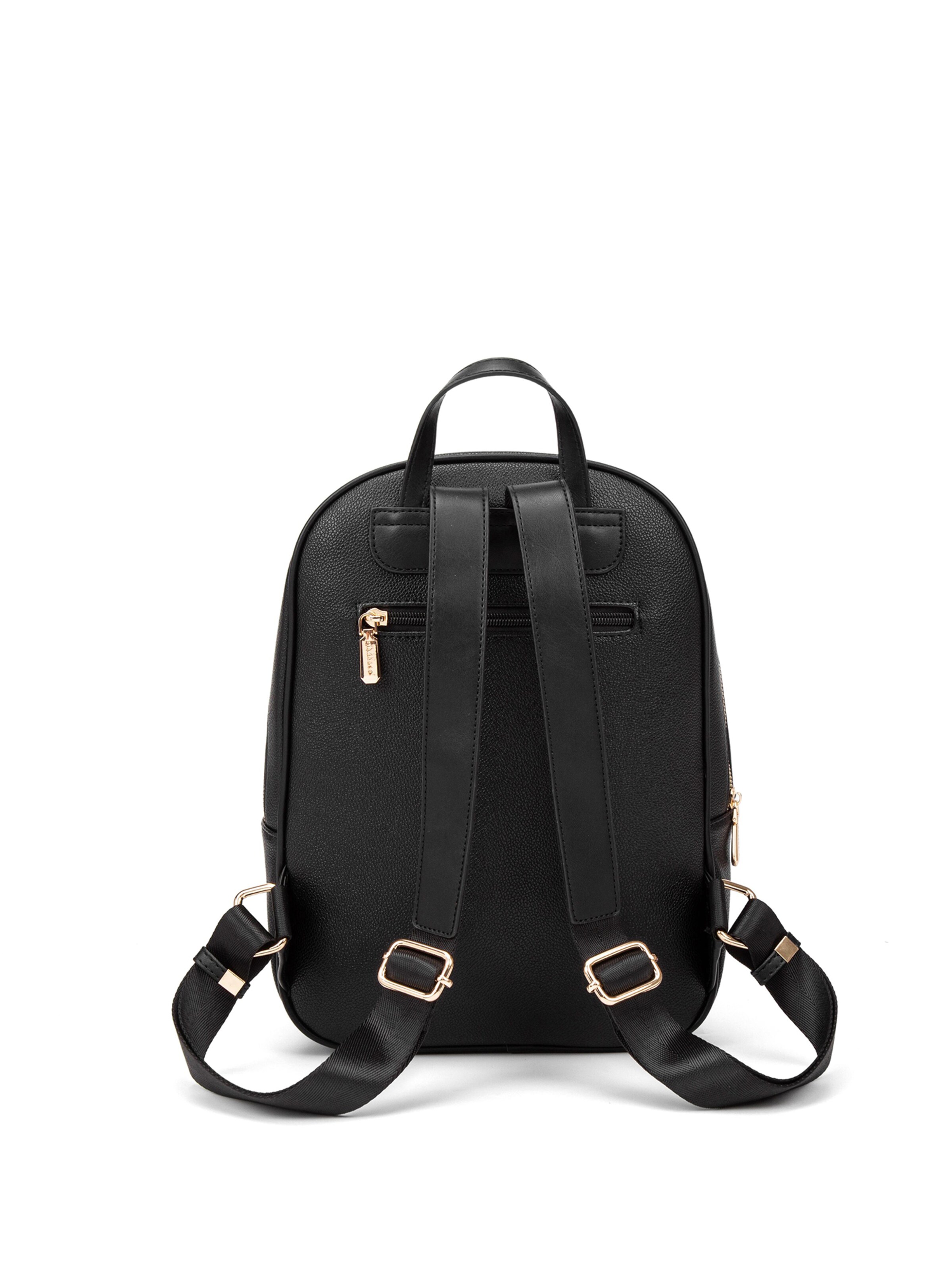 Zaino 'Zaino Donna Vegan Leather con Zip e Tasche - Diana & Co Firenze' di Diana&Co. in nero