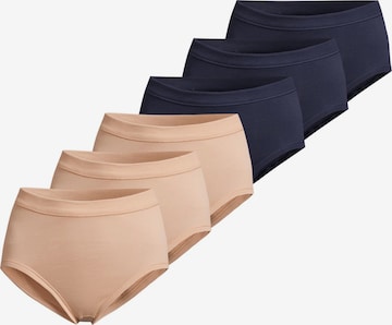 CON-TA Slip 'Feinripp' in Blue: front