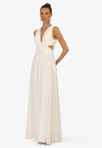 Kraimod Evening Dress in White: front