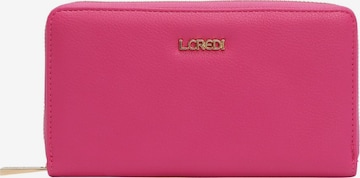 L.CREDI Wallet 'Filippa' in Pink: front