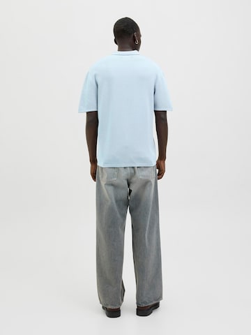 T-Shirt 'JORNORREBRO' JACK & JONES en bleu