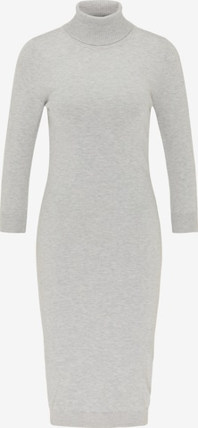 usha BLACK LABEL Knitted dress in Grey: front