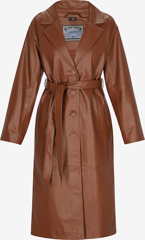 DreiMaster Vintage Välikausitakki värissä ruskea: etupuoli