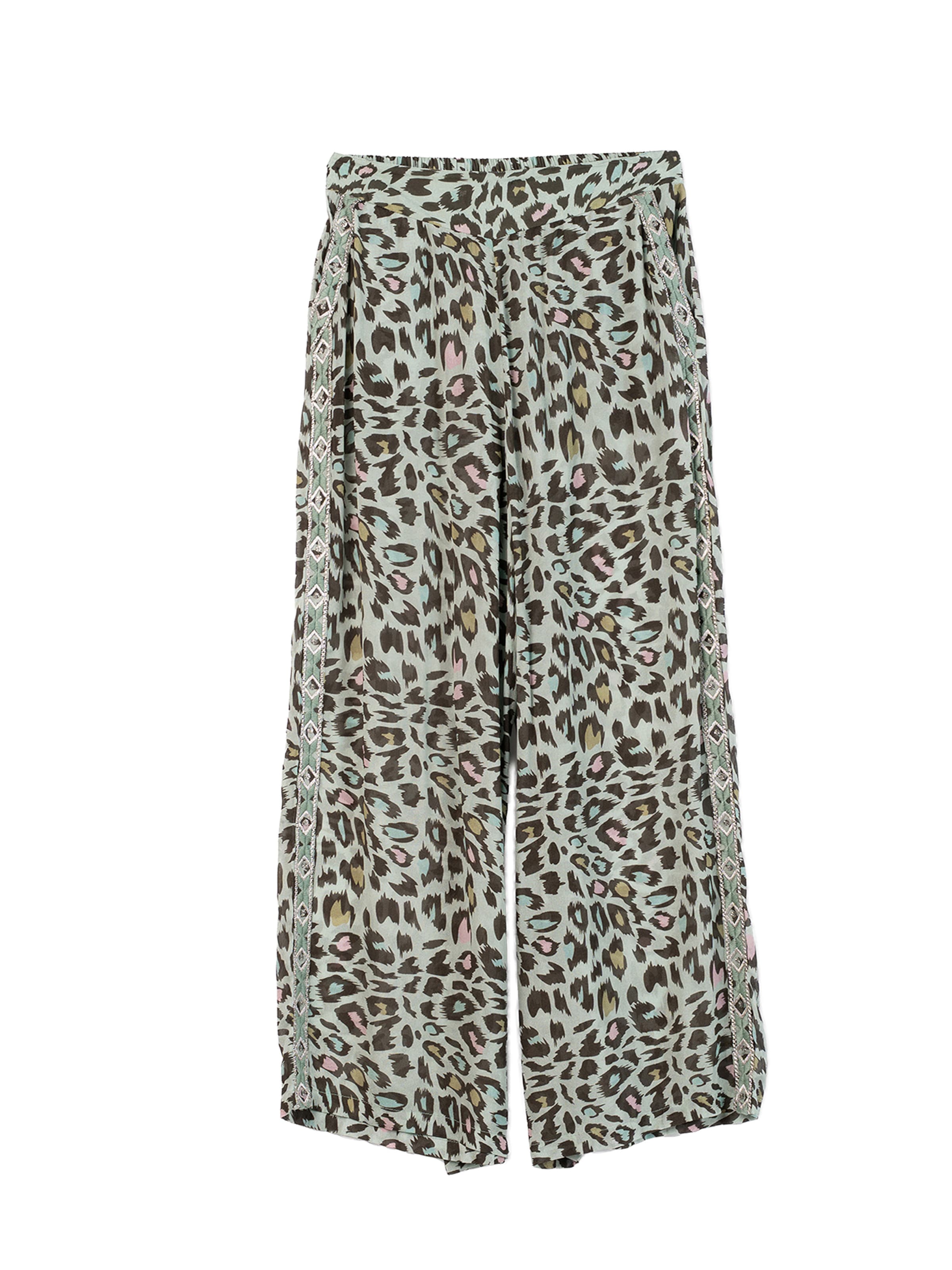 Camomilla Italia Wide leg Trousers 'Packy' in Blue: front