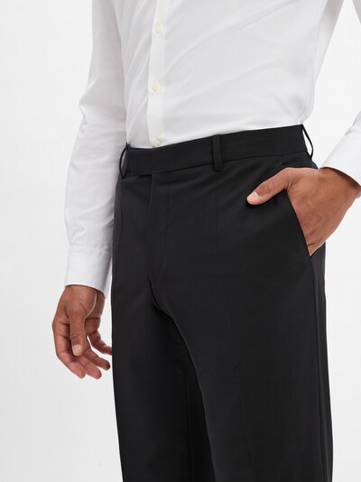 BOSS Pleated Pants 'Leon' in 24 in Black, Item view